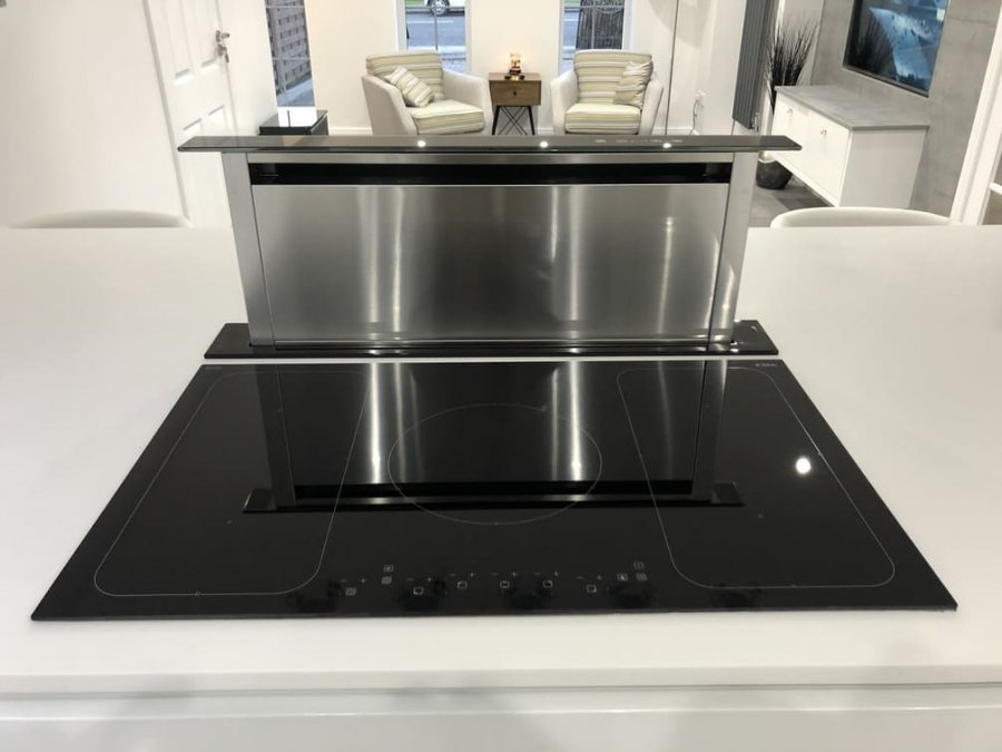 Kitchen fitter wigan retractable extractor